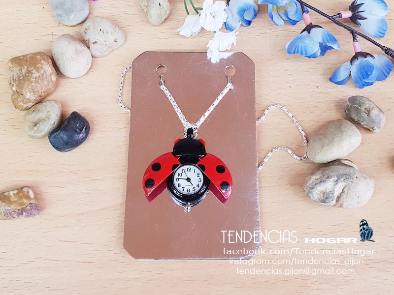 Detalle reloj mariquita